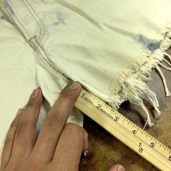 Polo Ralph Lauren Denim Shorts Womens 31 Sprighton Boyfriend Button Fly NWT - Picture 11 of 12